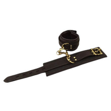 Load image into Gallery viewer, bound-nubuck-leather-wrist-restraints