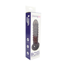 Load image into Gallery viewer, loving-joy-boss-textured-penis-sleeve-with-ball-loop