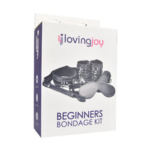 Load image into Gallery viewer, loving-joy-beginners-bondage-kit-black-8-piece