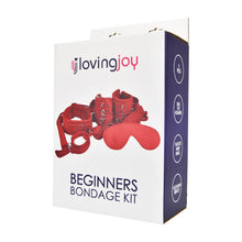 Load image into Gallery viewer, loving-joy-beginners-bondage-kit-red-8-piece