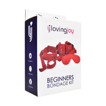 Load image into Gallery viewer, loving-joy-beginners-bondage-kit-red-8-piece