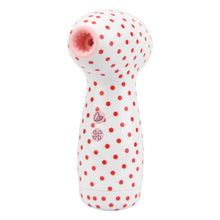 Load image into Gallery viewer, loving-joy-2-in-1-suction-vibrator-polka-dot