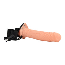 Load image into Gallery viewer, loving-joy-7-inch-hollow-strap-on-vanilla