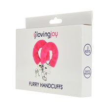Load image into Gallery viewer, loving-joy-furry-handcuffs-pink