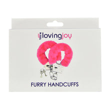 Load image into Gallery viewer, loving-joy-furry-handcuffs-pink