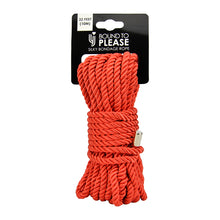 Load image into Gallery viewer, bound-to-please-silky-bondage-rope-red-10m