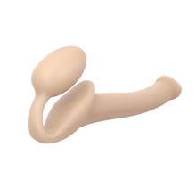 Load image into Gallery viewer, strap-on-me-semi-realistic-bendable-strap-on-vanilla-small