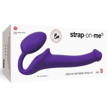 Load image into Gallery viewer, strap-on-me-semi-realistic-bendable-strap-on-purple-small