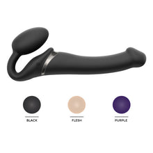 Load image into Gallery viewer, strap-on-me-vibrating-strap-on-medium-black