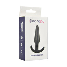 Load image into Gallery viewer, loving-joy-butt-plug-black