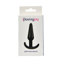 Load image into Gallery viewer, loving-joy-butt-plug-black