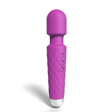Load image into Gallery viewer, loving-joy-20-function-wand-vibrator-purple