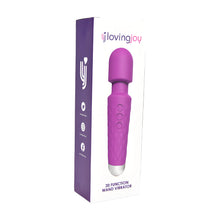 Load image into Gallery viewer, loving-joy-20-function-wand-vibrator-purple