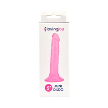 Load image into Gallery viewer, loving-joy-5-inch-beginners-dildo-pink