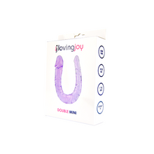 Load image into Gallery viewer, loving-joy-double-mini-dildo-purple