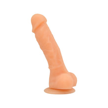 Load image into Gallery viewer, loving-joy-7-inch-realistic-silicone-dildo-with-suction-cup-and-balls-vanilla