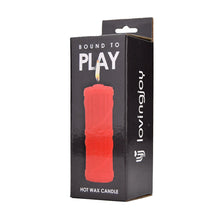 Load image into Gallery viewer, bound-to-play-hot-wax-candle-red