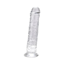 Load image into Gallery viewer, loving-joy-7-5-inch-suction-cup-dildo-clear