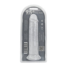 Load image into Gallery viewer, loving-joy-9-5-inch-suction-cup-dildo-clear