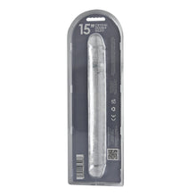 Load image into Gallery viewer, loving-joy-15-inch-double-ended-dildo-clear