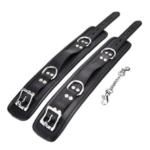 Load image into Gallery viewer, bound-leather-ankle-restraints
