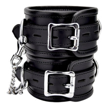 Load image into Gallery viewer, bound-leather-ankle-restraints