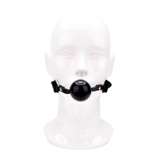Load image into Gallery viewer, bound-leather-solid-ball-gag