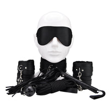 Load image into Gallery viewer, bound-to-play-beginners-bondage-kit-black-8-piece