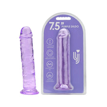 Load image into Gallery viewer, loving-joy-7-5-inch-suction-cup-dildo-purple