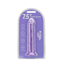 Load image into Gallery viewer, loving-joy-7-5-inch-suction-cup-dildo-purple