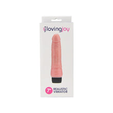 Load image into Gallery viewer, loving-joy-7-inch-realistic-vibrator-vanilla