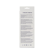 Load image into Gallery viewer, loving-joy-8-inch-realistic-vibrator-brown