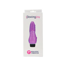 Load image into Gallery viewer, loving-joy-7-inch-realistic-vibrator-purple