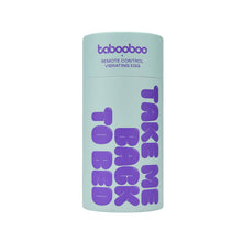Load image into Gallery viewer, tabooboo-take-me-back-to-bed-remote-love-egg
