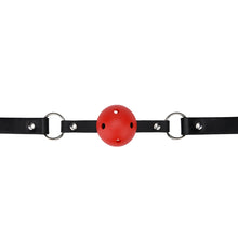 Load image into Gallery viewer, bound-to-play-breathable-ball-gag-red