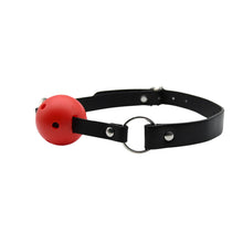 Load image into Gallery viewer, bound-to-play-breathable-ball-gag-red