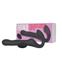 Load image into Gallery viewer, mina-surge-remote-thrusting-vibrating-strapless-strap-on
