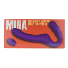 Load image into Gallery viewer, mina-echo-remote-vibrating-strapless-strap-on