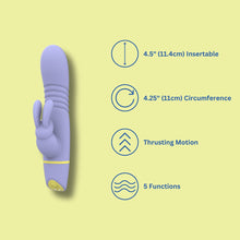 Load image into Gallery viewer, mina-tide-thrusting-rabbit-vibrator