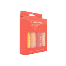 Load image into Gallery viewer, loving-joy-flavoured-lubricant-set-4-pack