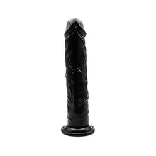 Load image into Gallery viewer, loving-joy-8-5-inch-suction-cup-dildo-black