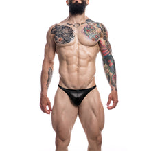 Load image into Gallery viewer, c4m-brazilian-brief-black-leatherette