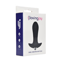 Load image into Gallery viewer, loving-joy-swirl-7-function-vibrating-butt-plug