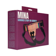 Load image into Gallery viewer, mina-shimmer-strap-on-harness