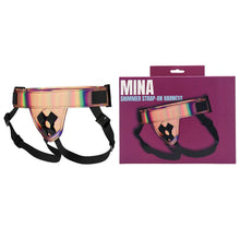 Load image into Gallery viewer, mina-shimmer-strap-on-harness