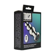 Load image into Gallery viewer, toosh-remote-controlled-metal-vibrating-anal-beads
