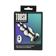 Load image into Gallery viewer, toosh-remote-controlled-metal-vibrating-anal-beads