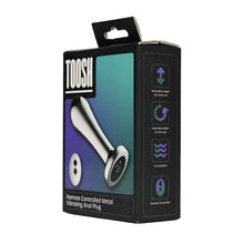 Load image into Gallery viewer, toosh-remote-controlled-metal-vibrating-anal-plug