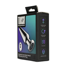 Load image into Gallery viewer, toosh-remote-controlled-metal-vibrating-butt-plug