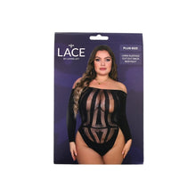 Load image into Gallery viewer, lace-by-lj-plus-size-long-sleeve-bodysuit